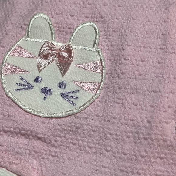 BABY Sonoma Pink & Purple Lion Set (Sz 0-3 months) - Picture 5 of 7